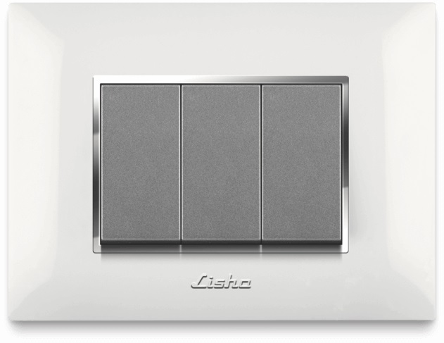 LISHA S7 TURBO Chrome Glossy Cover Plates